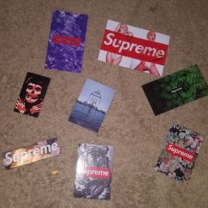Supreme sticker lot